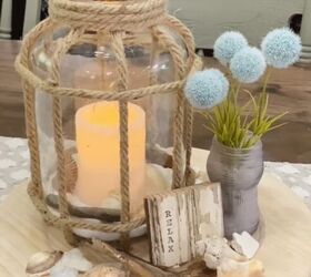 12 diy candleholder ideas that are so clever and cute, Her nautical decoration