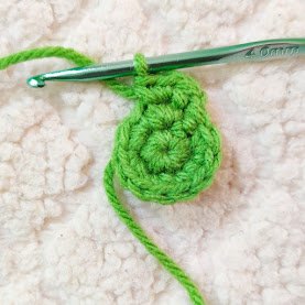 cute crochet frog bookmark