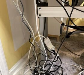 Cómo organizar los cables del escritorio de pie