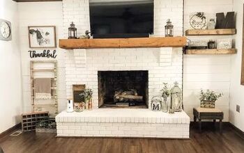 How to Paint a Brick Fireplace and Never Look Back