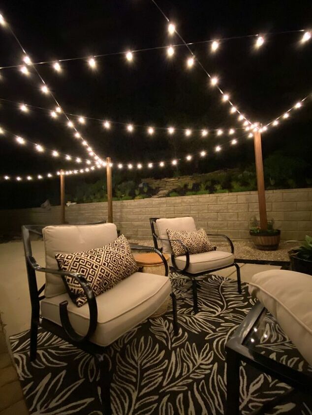 diy string light planters tutorial, Kitchen Cabinets after