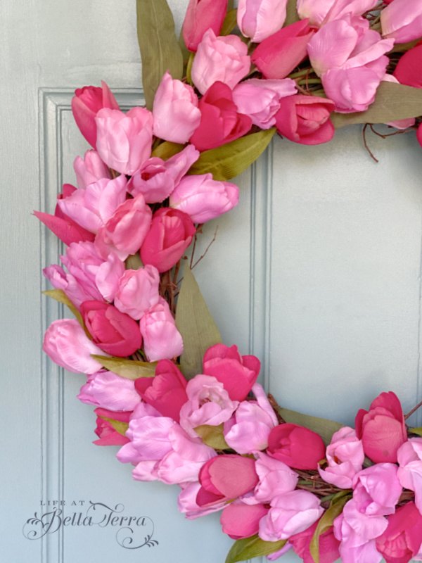 how to make a wreath for spring