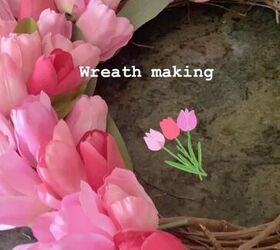 how to make a wreath for spring