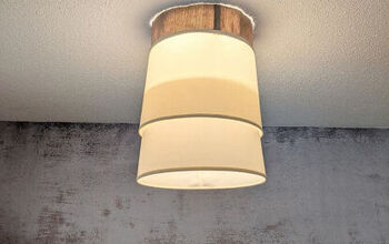 Ceiling Light Update DIY Every Renter Will Be Glad To Know