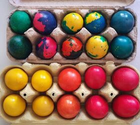 how to decorate easter eggs using oil