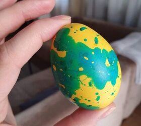 how to decorate easter eggs using oil