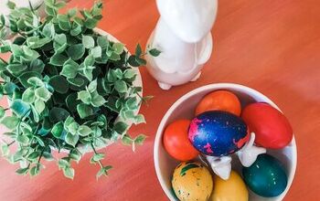 Cómo decorar huevos de Pascua con aceite
