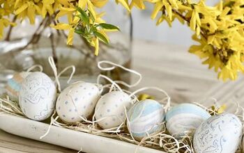 Silk Tie Dyed Easter Eggs