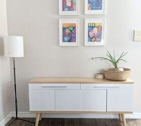 Ikea Hack- How To Turn An Ikea TV Stand Into A Mid-century Sideboard