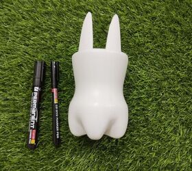 maceta para conejos de bricolaje utilizando una botella de plstico
