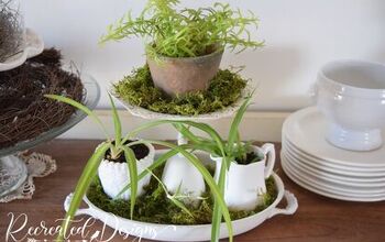 Turn Vintage Silver Plate Into a Beautiful Tiered Tray