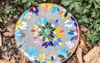  Faça um trampolim de mosaico: arte de jardim DIY divertida!