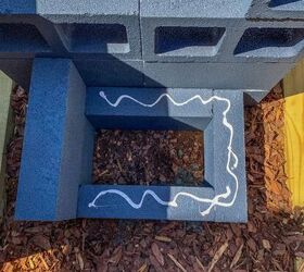 How To Make A DIY Concrete Block Planter Box