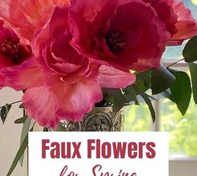 may day basket ideas, Come see my favorite spring faux flowers and how to arrange them Click here