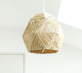 DIY Woven Lampshade (Ikea Brunsta Hack)