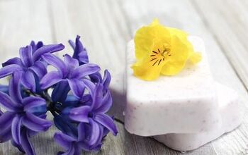 Easy Lavender, Geranium, and Patchouli Scented Homemade Soap