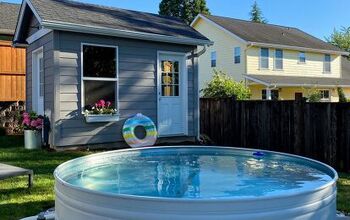 Tutorial de piscina faça você mesmo com tanque de reservatório