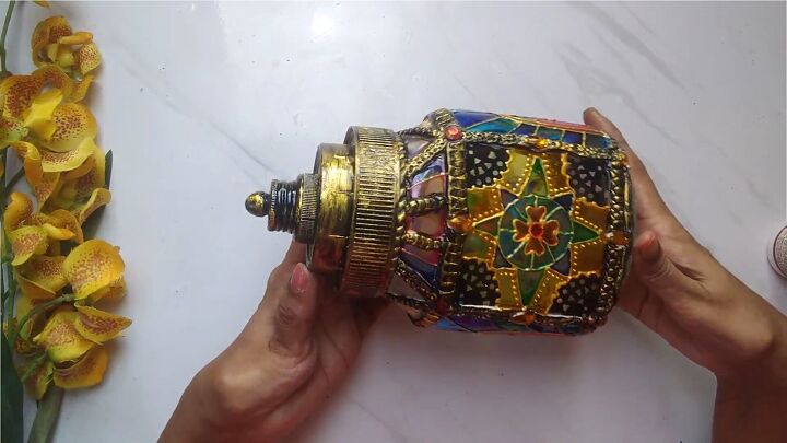 lanterna marroquina reciclada