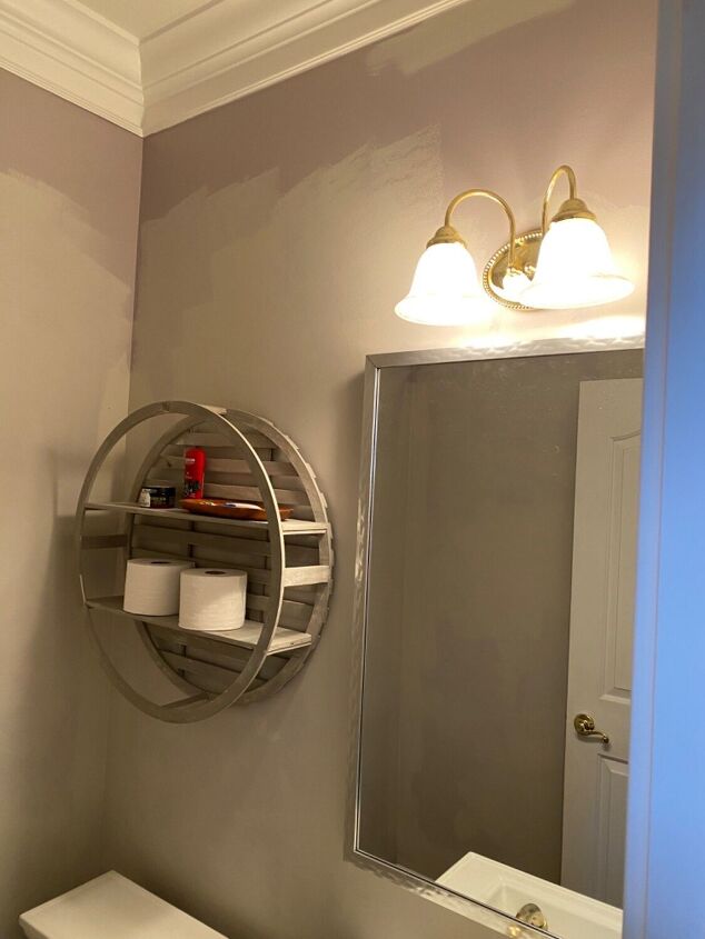 powder room makeover how to make quick easy changes on a budget