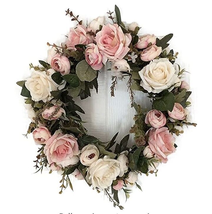 how to make a peony floral wreath, 13 Peony Wreath