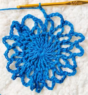 enchanting crochet flower doily