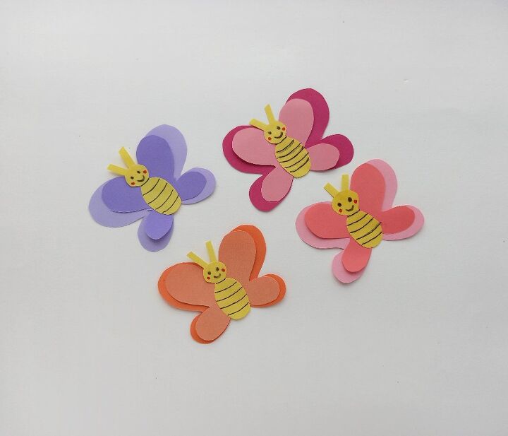 esta adorvel guirlanda de borboletas perfeita para decorao de primavera e vero