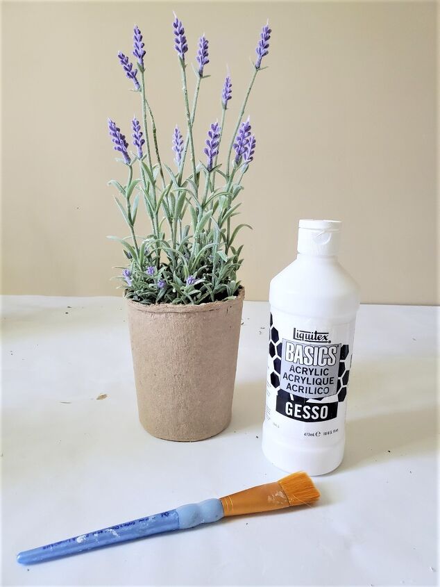 how to style country lavender pots