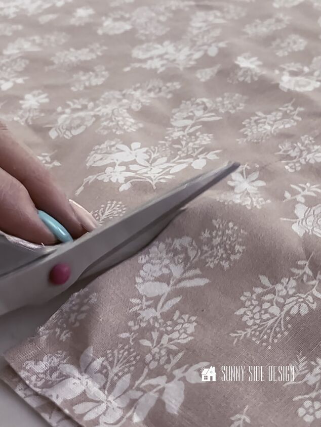 No Sew Shower Curtain