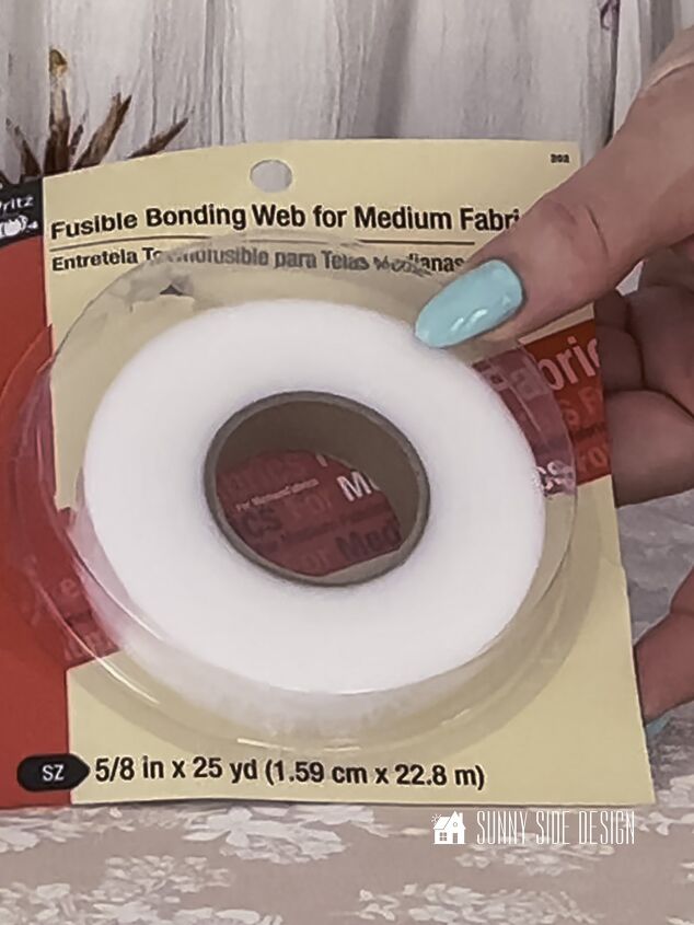 No Sew Shower Curtain