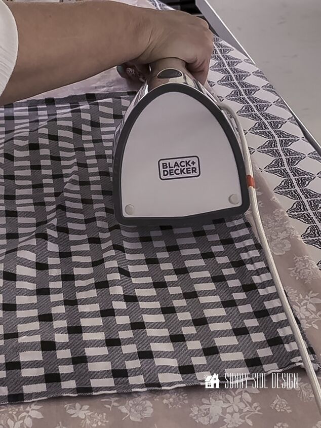 No Sew Shower Curtain