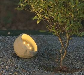 How to DIY a Concrete Rock Solar Light and Illuminate Your Yard