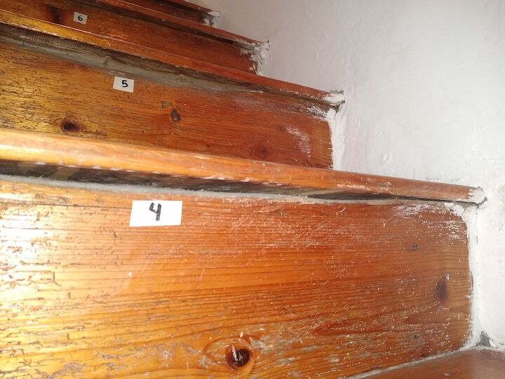 can these wooden stairs be repaired