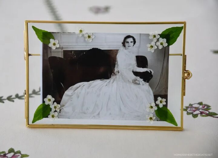 pressed flower photo frames for mother s day