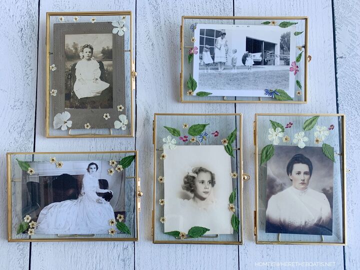pressed flower photo frames for mother s day