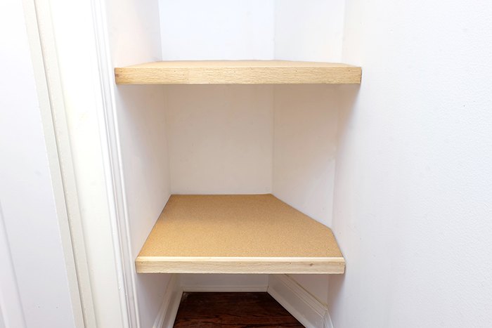 estantes para armarios de madera de desecho casi gratis
