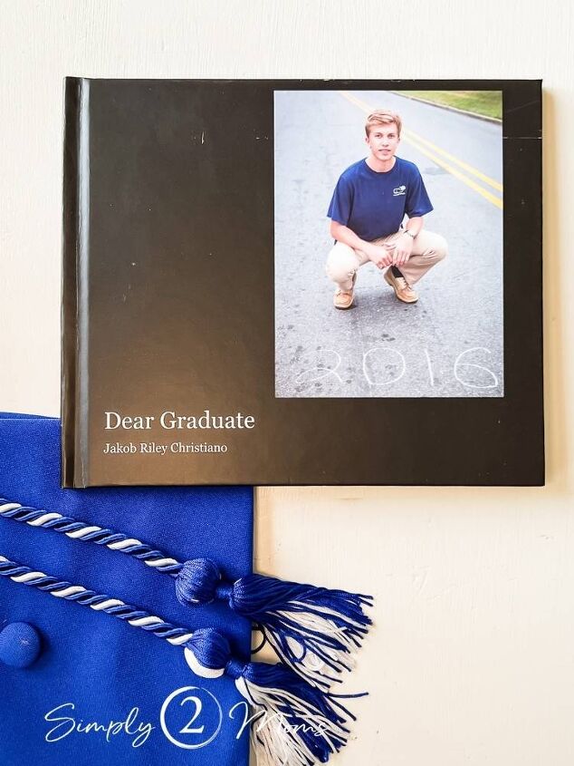 how to make a graduation memory book