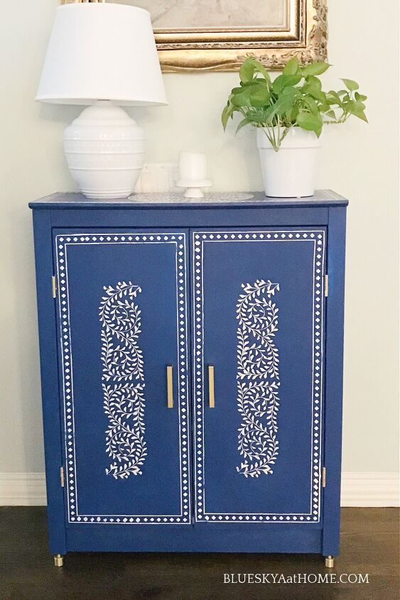how to transform a cheap cabinet into a beautiful home decor piece