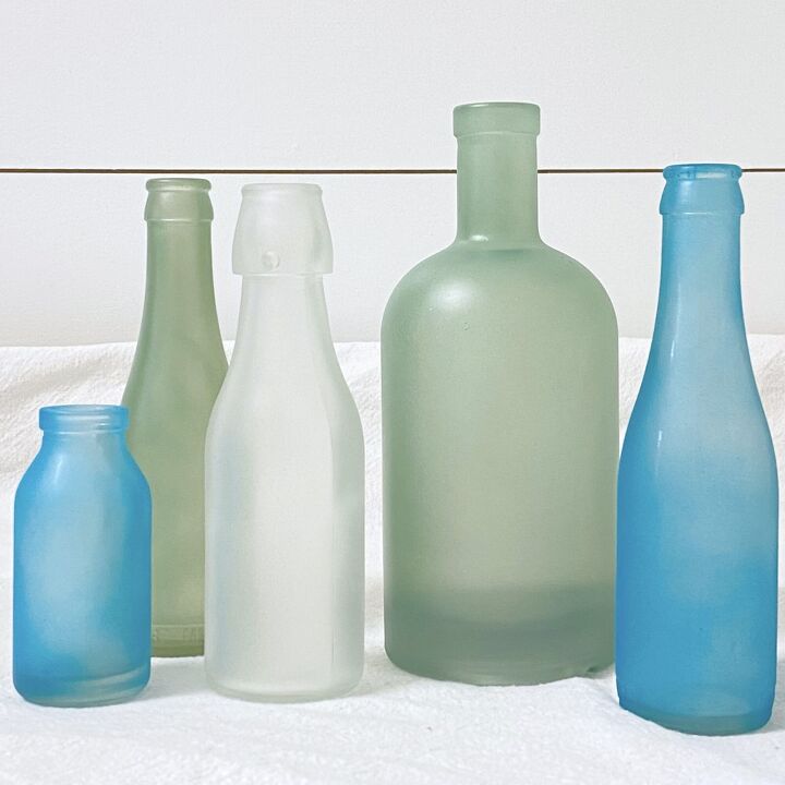 diy botellas de vidrio marino decoracin de verano