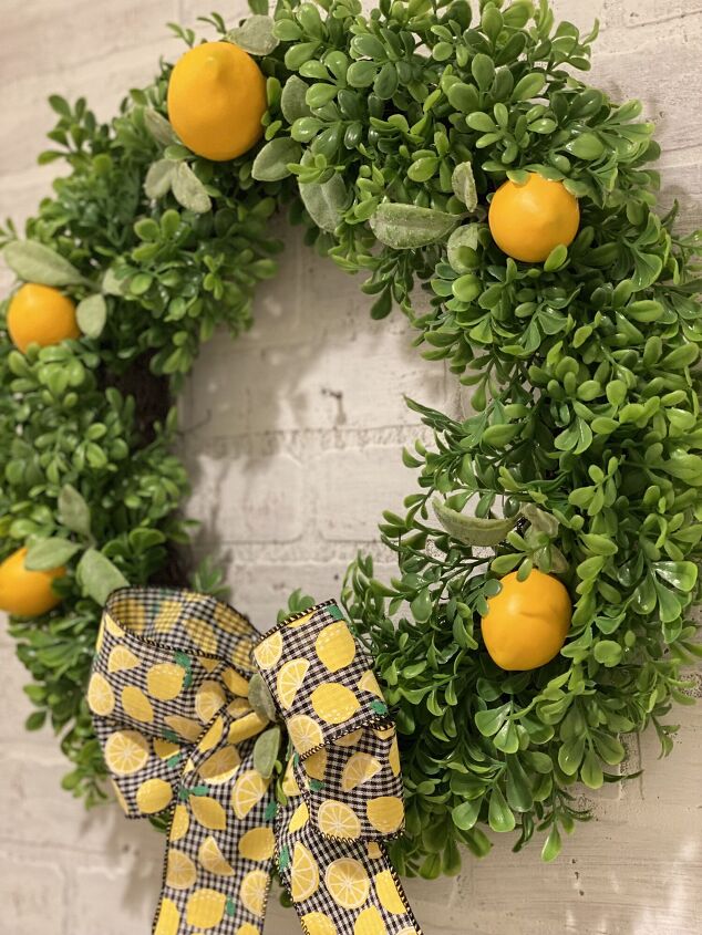 how to make a simple summer wreath