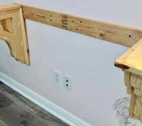 Most people use corbels for shelves, but this is a much better idea