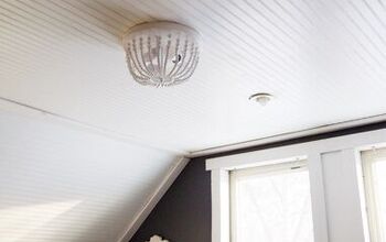 Light Fixture Installation – New for the Master Bedroom