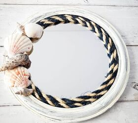 DIY Seashell Mirror