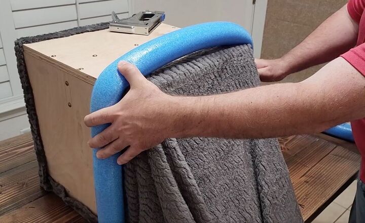 Pool noodle bench