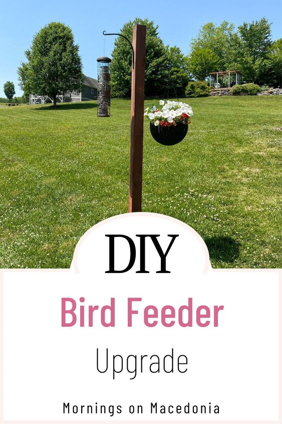 diy bird feeder upgrade, Pin for Later