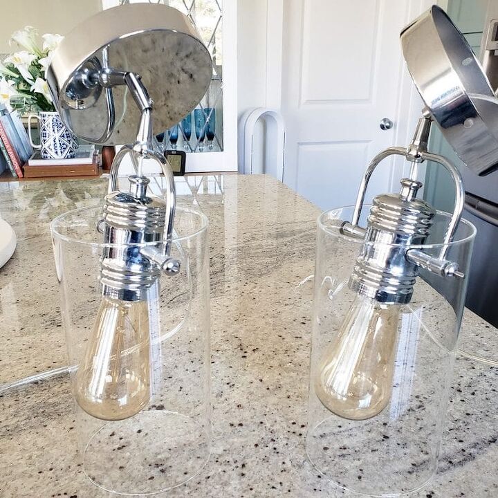 updating kitchen lighting on a small budget