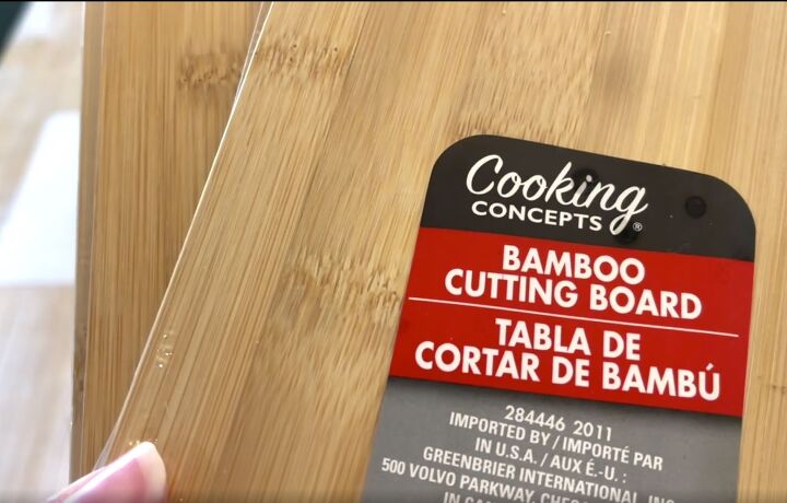 diy cutting board shelves