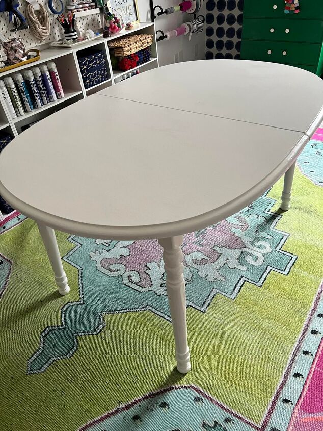 Before and After Table Makeover