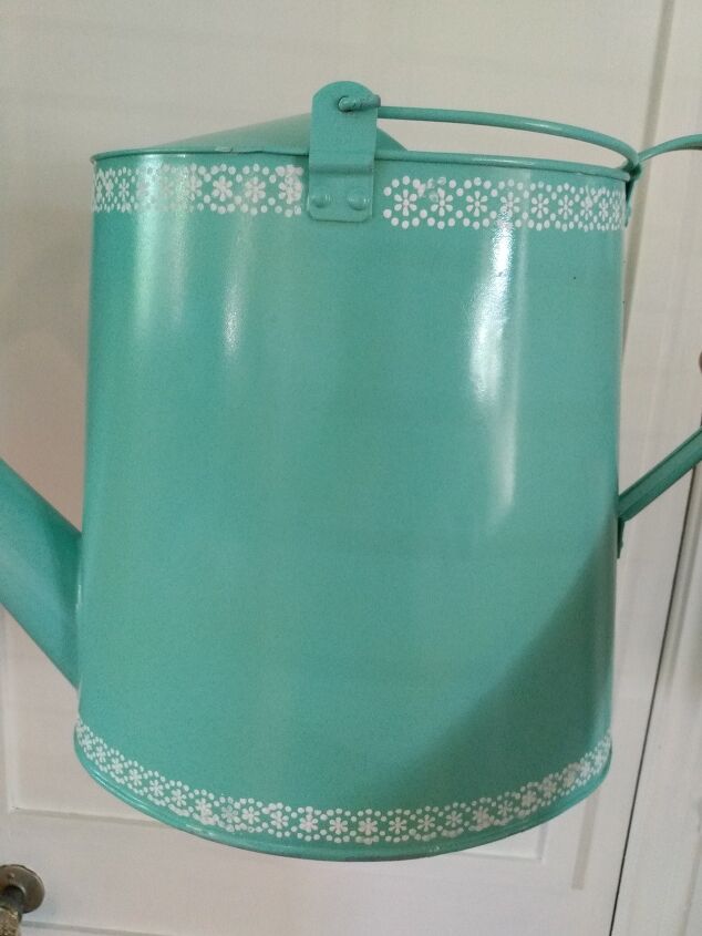 reviving an old watering can