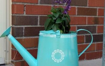 Reviving an Old Watering Can