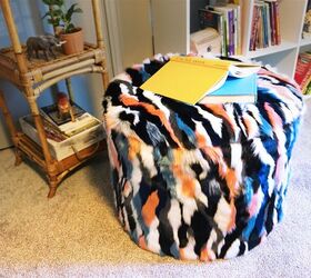 Pool Noodle Ottoman | Hometalk